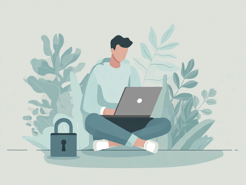 Illustration emphasizing software updates and patches