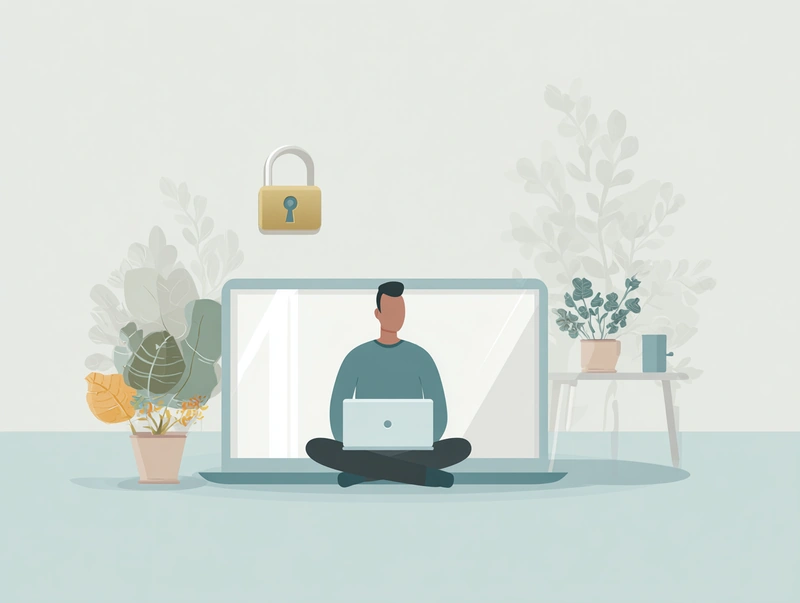 Illustration highlighting two-factor authentication