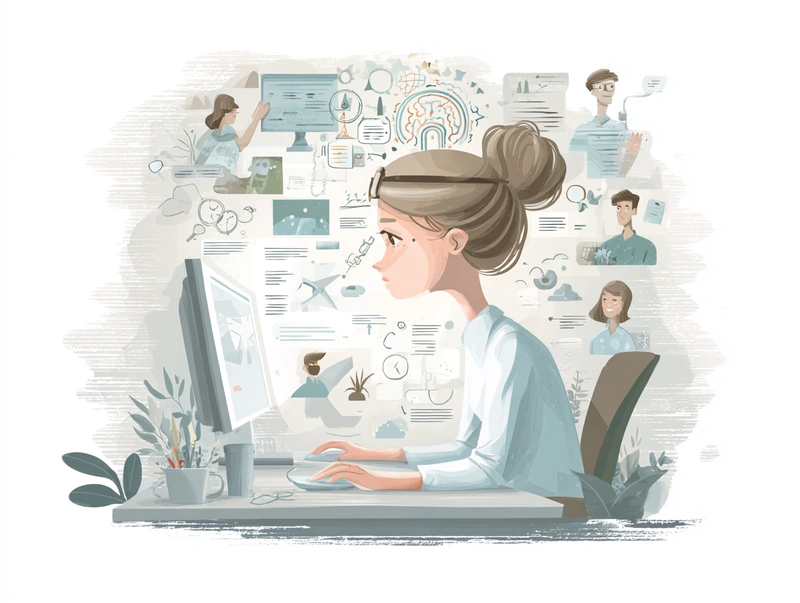 Illustration about understanding online privacy